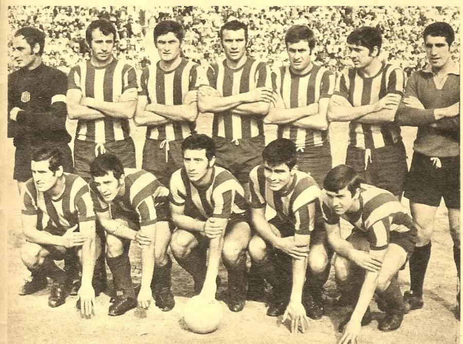 Daniel Carnevali en su primera etapa de Central, como suplente del Gato Andrada