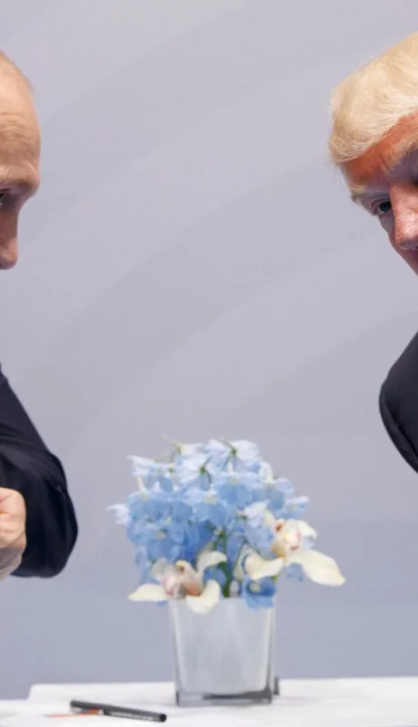 Vladímir Putin y Donald Trump.