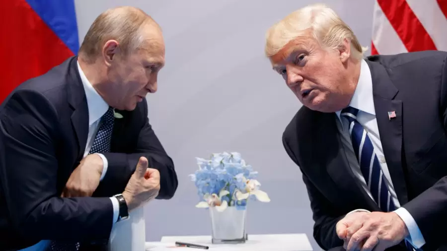 Vladímir Putin y Donald Trump.