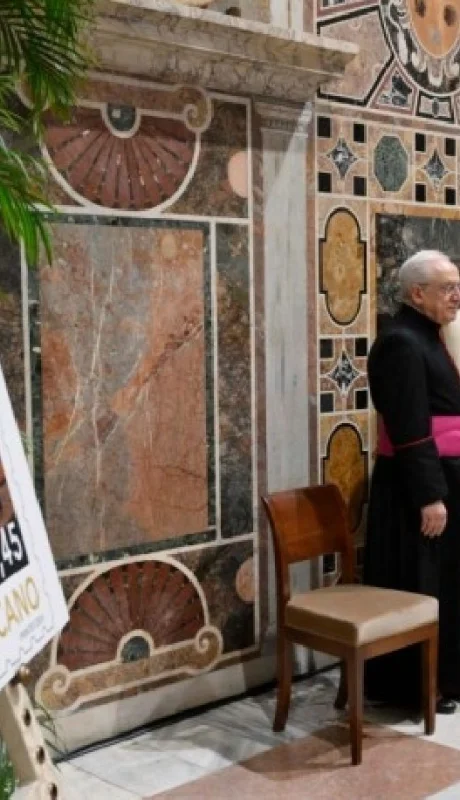 Francisco recordó el tratado de paz