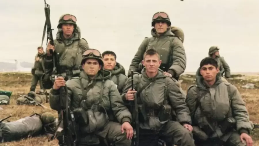 Soldados movilizados en diciembre de 1978