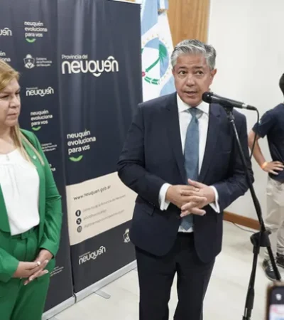 Gloria Ruiz y Rolando Figueroa hoy fuertemente enfrentados por un desvío de fondos a una cuenta del hermano de la vicegobernadora.