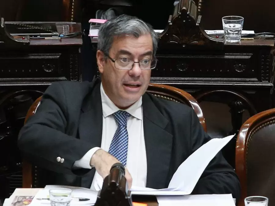 El jefe del bloque de diputados de Unión por la Patria, Germán Martínez. (Imagen: archivo web)
