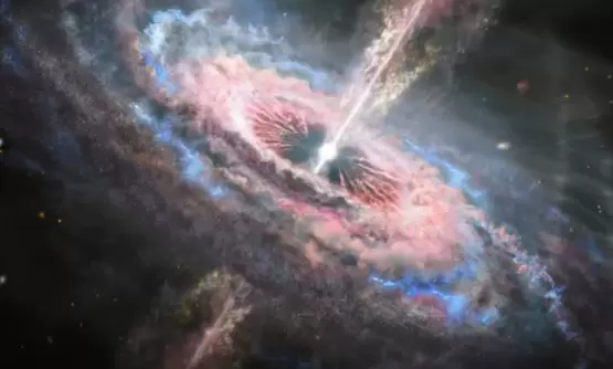 El sistema V4641 Sagittarii dentro de la Vía Láctea emitió una ráfaga de energía solo equiparable a la de los cuásares asociados a los agujeros negros