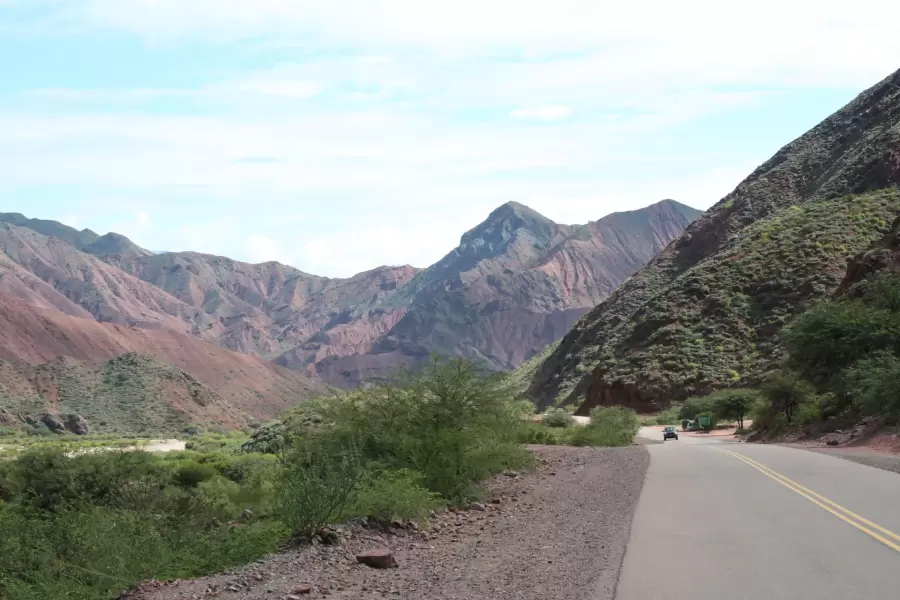 Ruta Nacional 68 a la altura de la Quebrada de las Conchas. Foto: GerthMichael