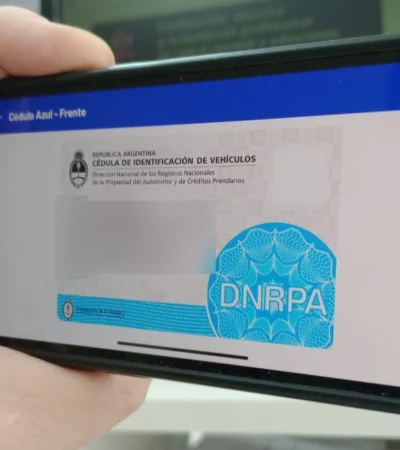 Cédula Azul en Mi Argentina.