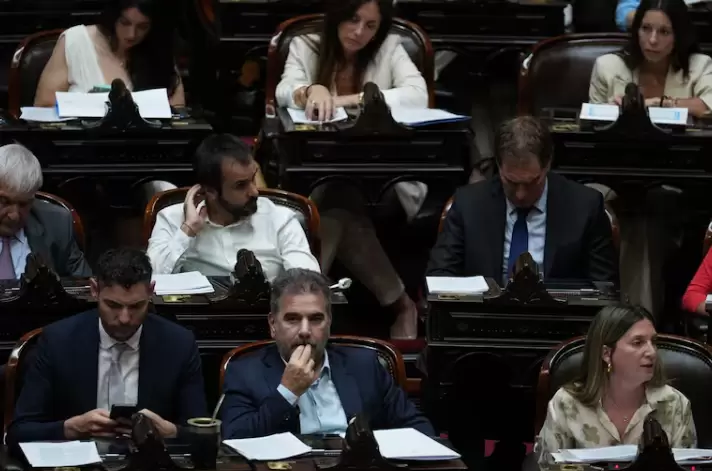 Bloque del Pro en la Cámara de Diputados de la Nación, uno de los preocupados por la eliminación de las PASO.