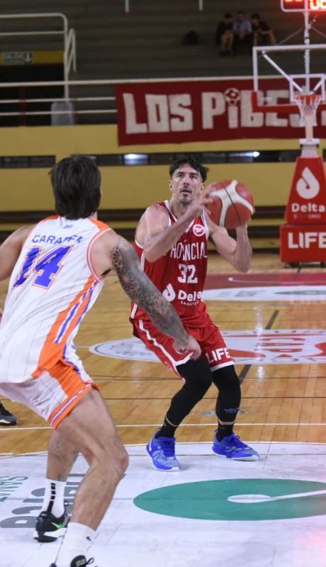 Rivadavia Básquet no pudo ante Provincial de Rosario.