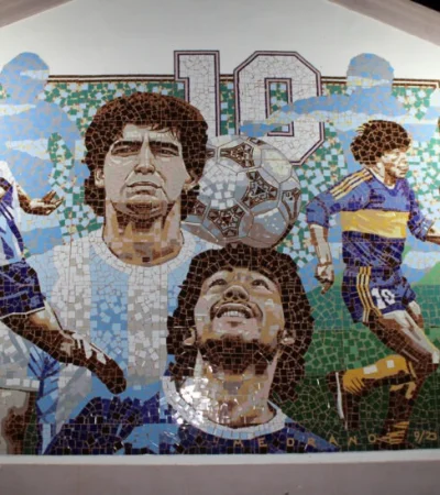 El mosaico de Diego en Entre Ríos