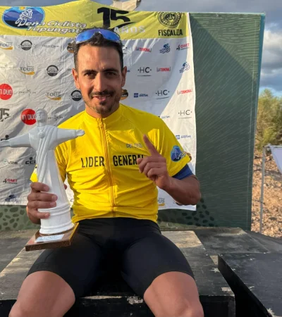 Mario Ovejero voló por el Valle de Uco