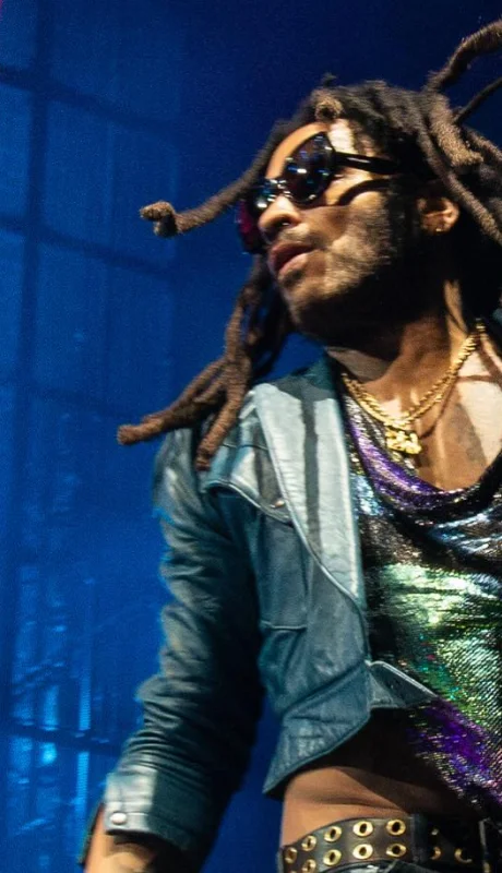 Lenny Kravitz brilló en su primera noche en Argentina.