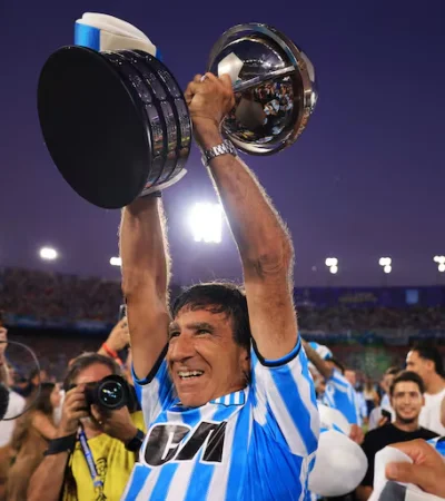 El entrenador de Racing en su hora más exitosa