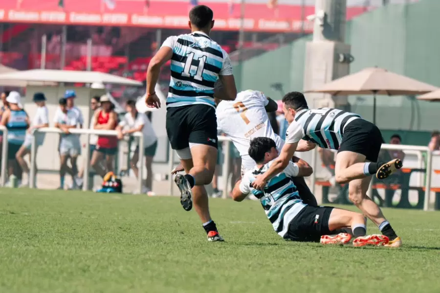 Gran rendimienoo Liceo Rugby Club en el Seven Internacional de Dubai.