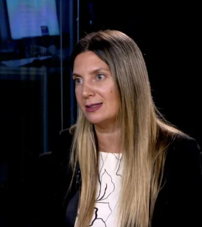 La candidata a legisladora porteña por el PRO, Silvia Lospenatto.