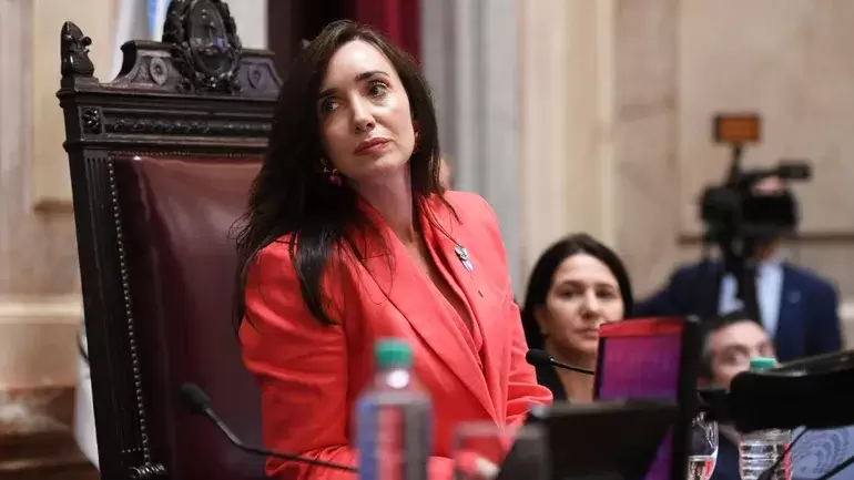 Victoria Villarruel gestiona el Senado