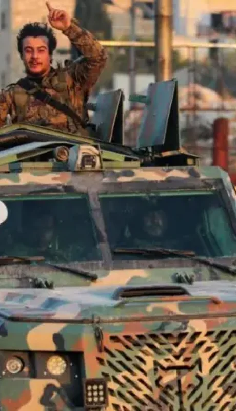 Rebeldes yihadistas. /