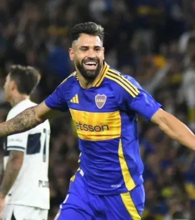 El festejo de Milton Giménez