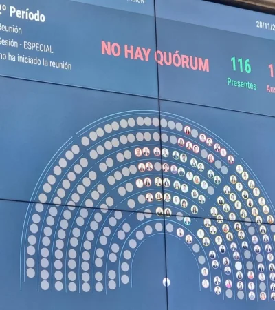 Ficha limpia: nuevamente fracasó la sesión por falta de quorum reglamentario.
