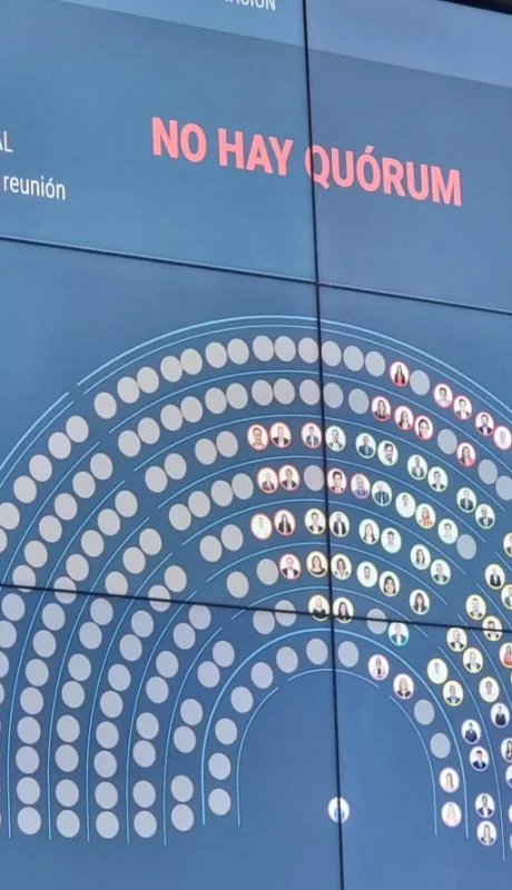 Ficha limpia: nuevamente fracasó la sesión por falta de quorum reglamentario.