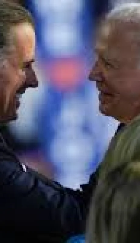 Hunter Biden y Joe Biden.