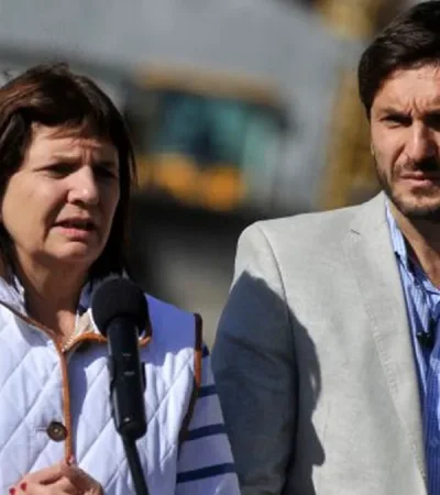 Ministra Patricia Bullrich y gobernador Pullaro
