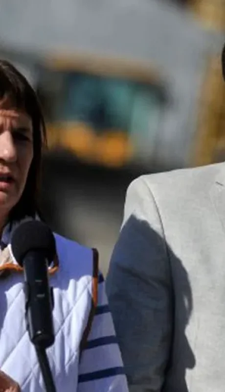 Ministra Patricia Bullrich y gobernador Pullaro