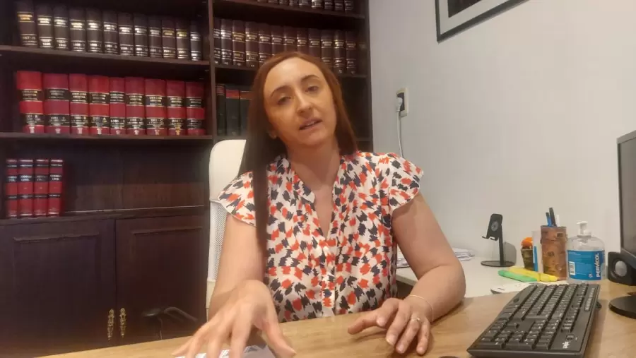 Abogada de los ahorristas, Mariela González.