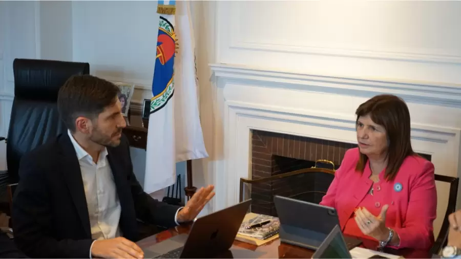 Gobernador Pullaro y ministra Bullrich