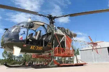 Un helicóptero del Ejército se desplomó en Tunuyán y dejó cinco heridos