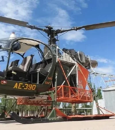 Un helicóptero del Ejército se desplomó en Tunuyán y dejó cinco heridos