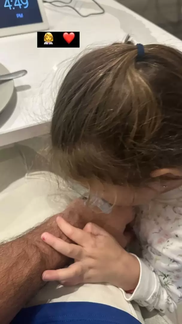 El tierno posteo del arquero de la Selección junto a su hja