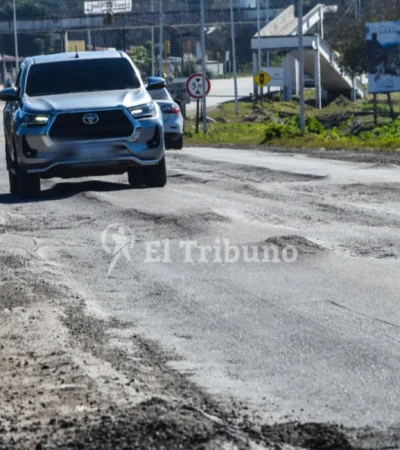 Ruta nacional 9/34 en el tramo comprendido entre la ciudad de Metán y la localidad de Yatasto.