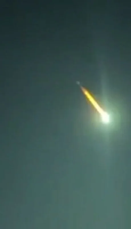 El meteorito cayó en Siberia, Rusia.