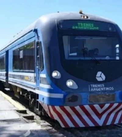 Está compuesto por dos duplas, y en cada vagón puede llevar hasta 72 pasajeros sentados.