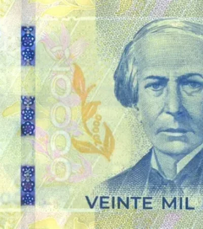 Billete de 20 mil