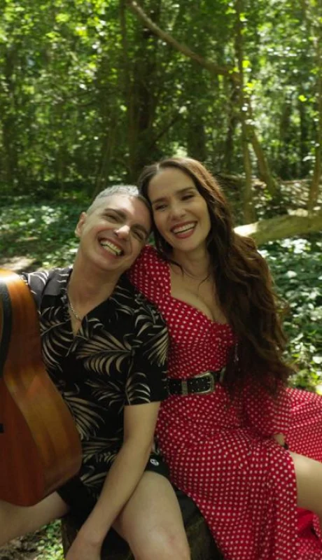 Ale Sergi y Natalia Oreiro.