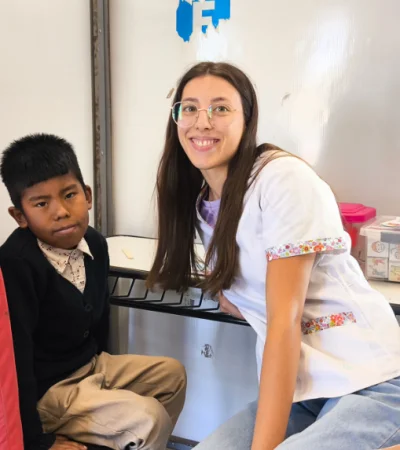 Giovanni Rojas y Zoe Chagnaud.