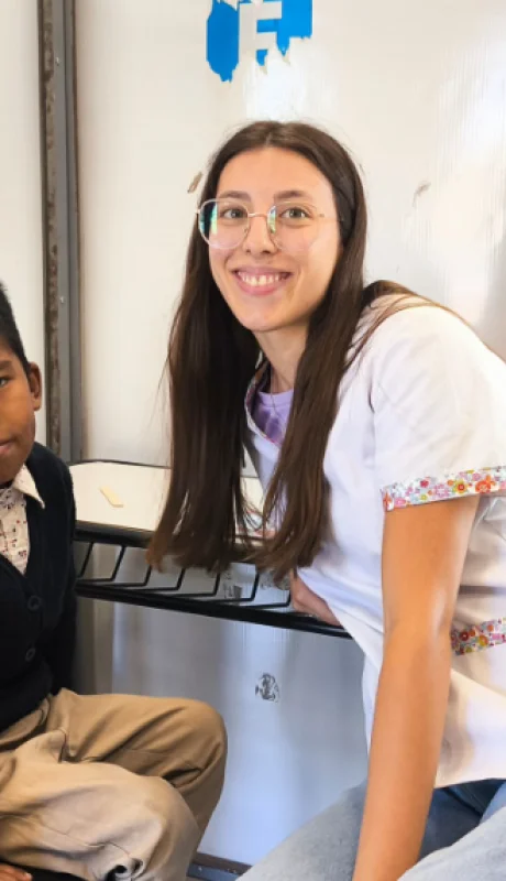 Giovanni Rojas y Zoe Chagnaud.