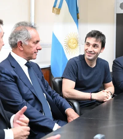 Daniel Scioli e Ignacio Nacho Torre.