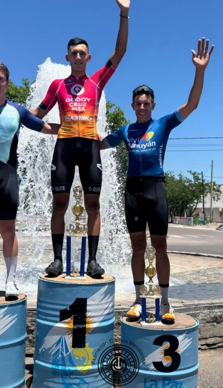 El podio de la principal competencia de La Paz