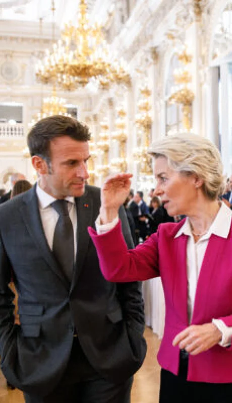 Macron y von der Leyen están transitando un momento de tensiones muy marcado por la búsqueda del Acuerdo con el Mercosur.