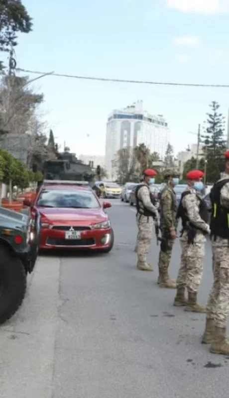 Las Fuerzas Armadas de Jordania están desplegadas en las ciudades del Reino para impedir posibles ataques provenientes de Siria.