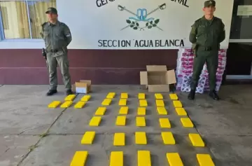 Lo descubrieron con una carga de cocaína escondida en papel higiénico