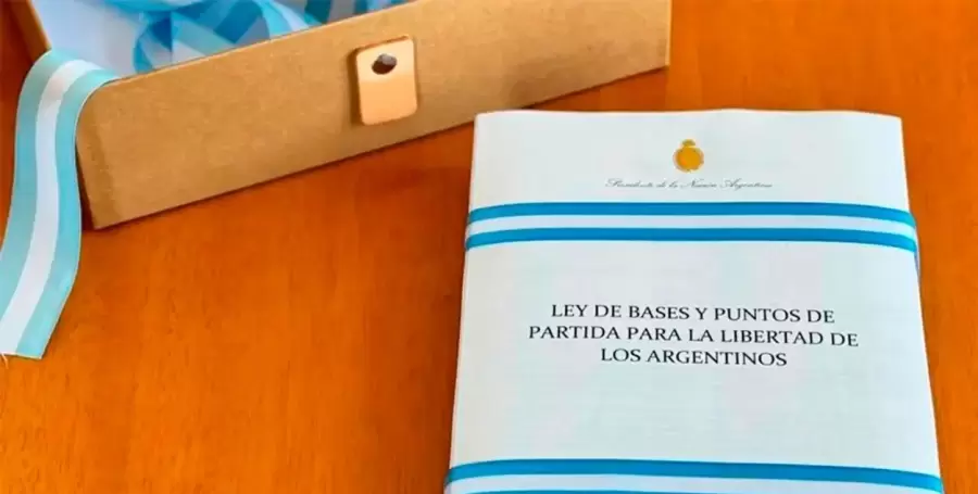 Presentación de la ley de bases