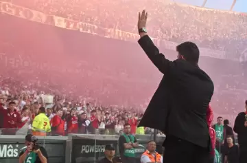 En una tarde especial para Gallardo, sus jugadores le regalaron el pase a la Copa