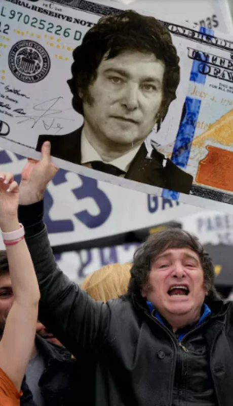 Dolarizacion, Milei, dólares