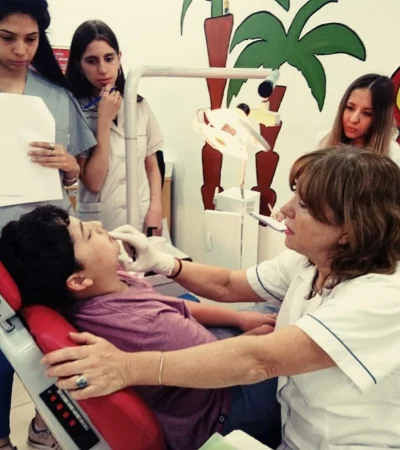 Alicia Berardini en funciones.