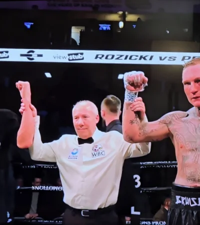 El momento en que el árbitro marcó la igualdad