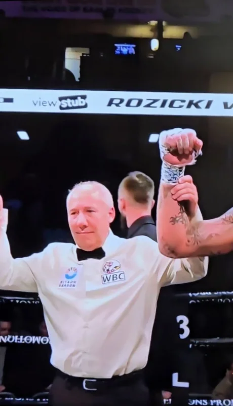 El momento en que el árbitro marcó la igualdad