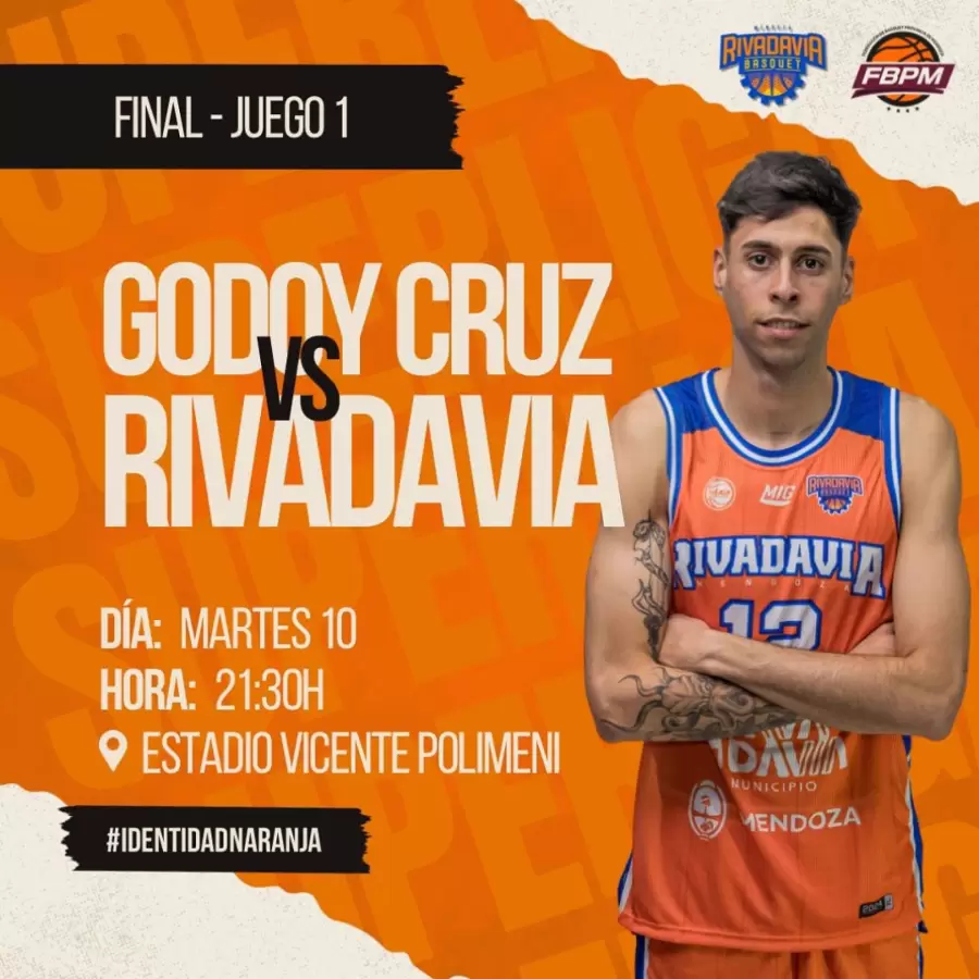 Promesa de partidazo. FOTO: Rivadavia Básquet